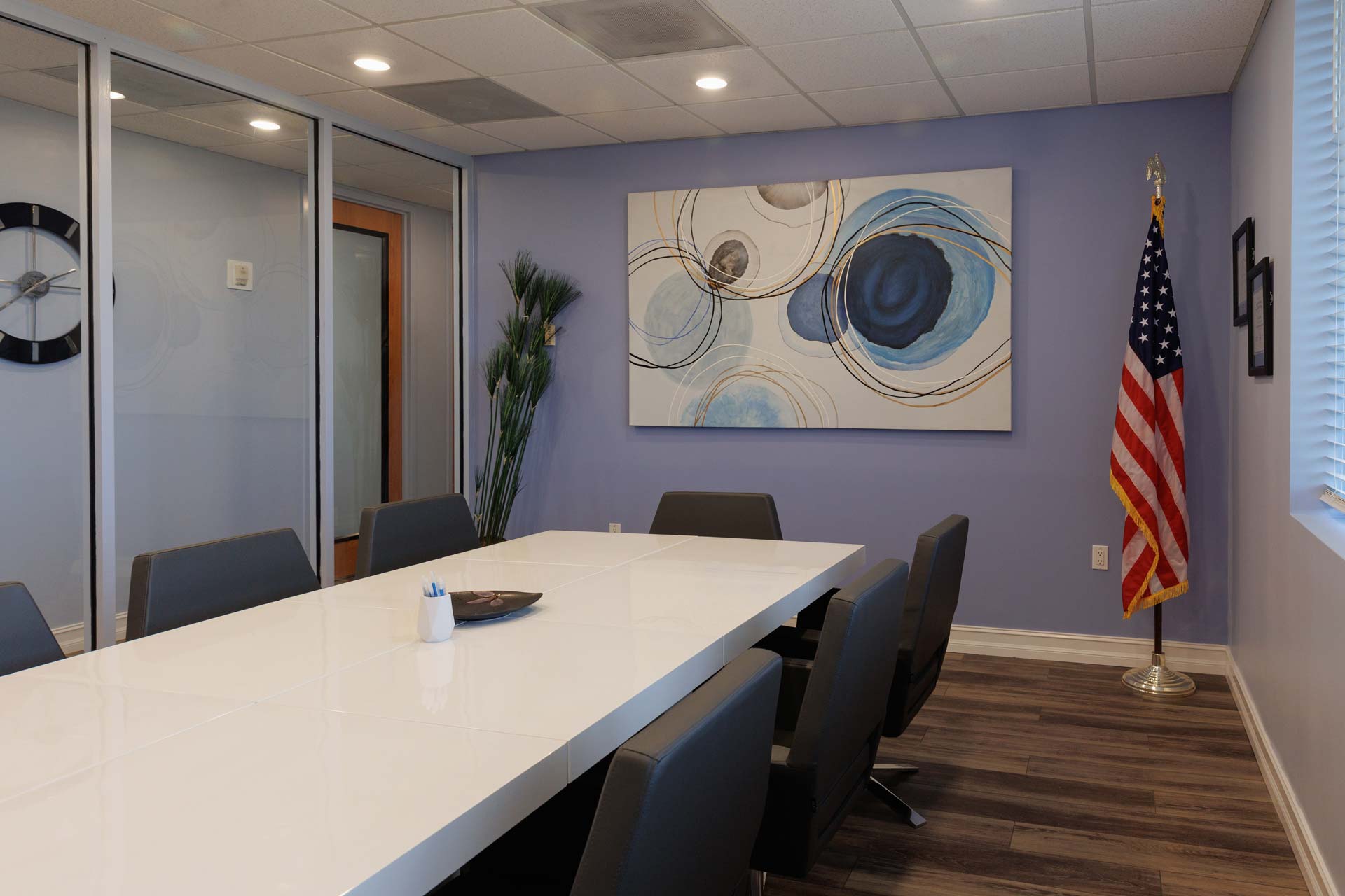 Meeting room at Munoz & Company, CPA's Tampa office